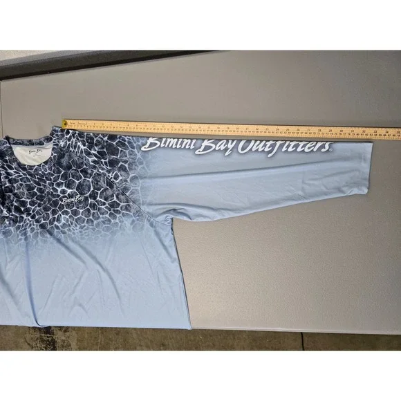 Bimini Bay Outfitters Fishing Shirt Mens 3XL Long Sleeve  Performance UV Shirt - Picture 7 of 10